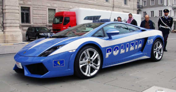 policejní Lamborghini Gallardo